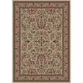 Concord Global 9 ft. 3 in. x 12 ft. 10 in. Persian Classics Sarouk - Ivory 20928